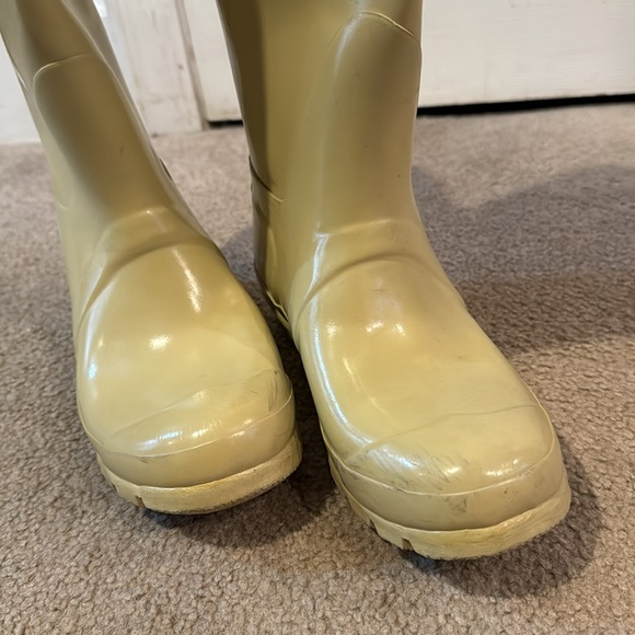 Tan Tall Hunter Boots - Picture 4 of 5